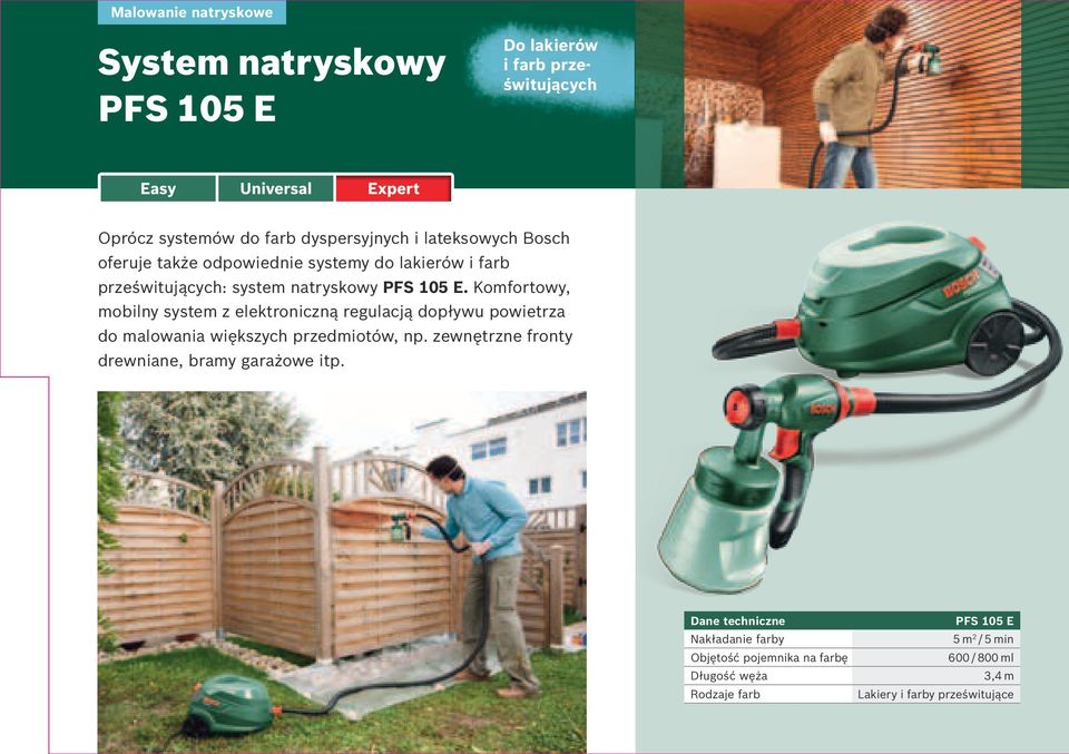 Komfortowy, mobilny system z elektroniczną regulacją dopływu powietrza do malowania większych przedmiotów, np.