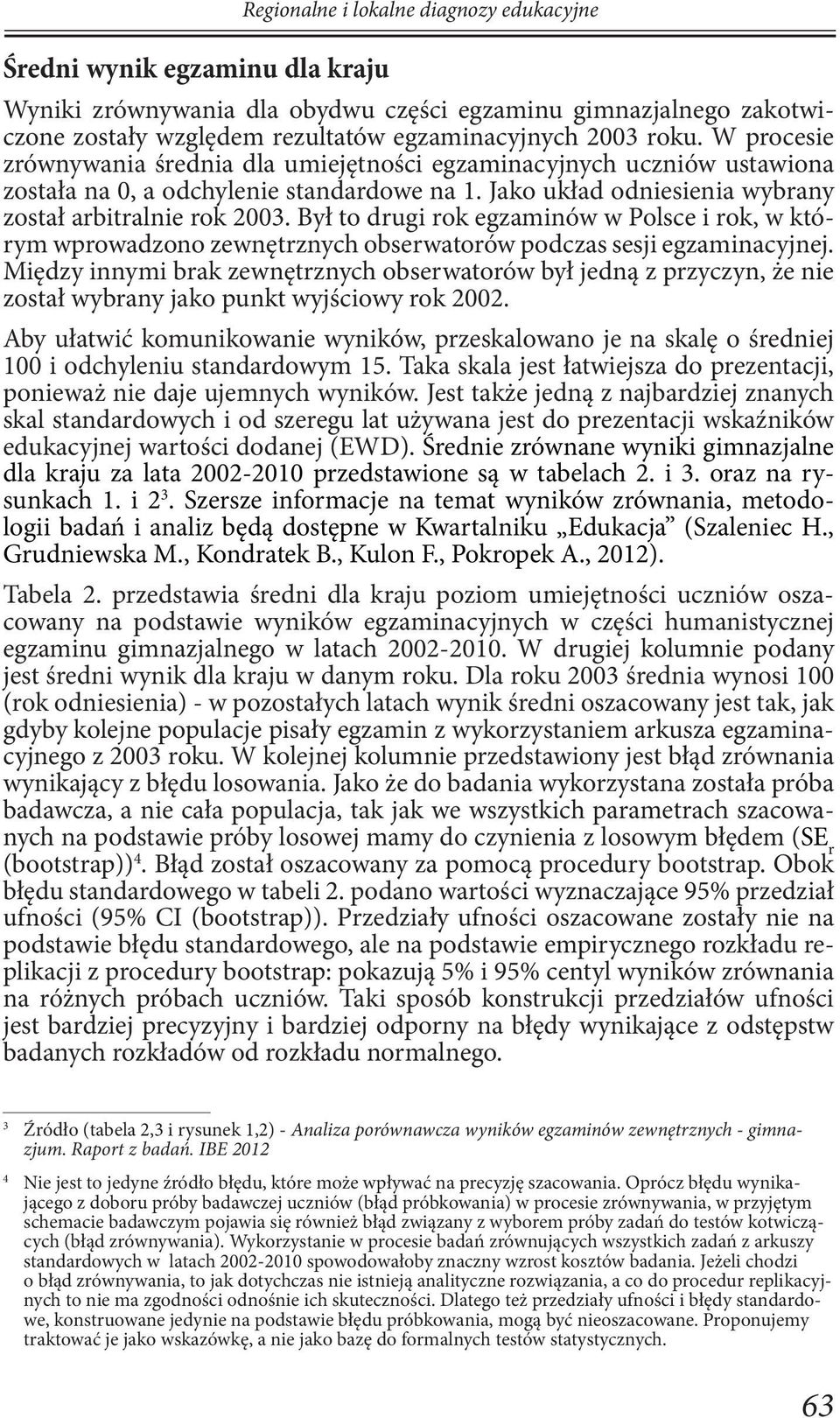 Był to drugi rok egzaminów w Polsce i rok, w którym wprowadzono zewnętrznych obserwatorów podczas sesji egzaminacyjnej.