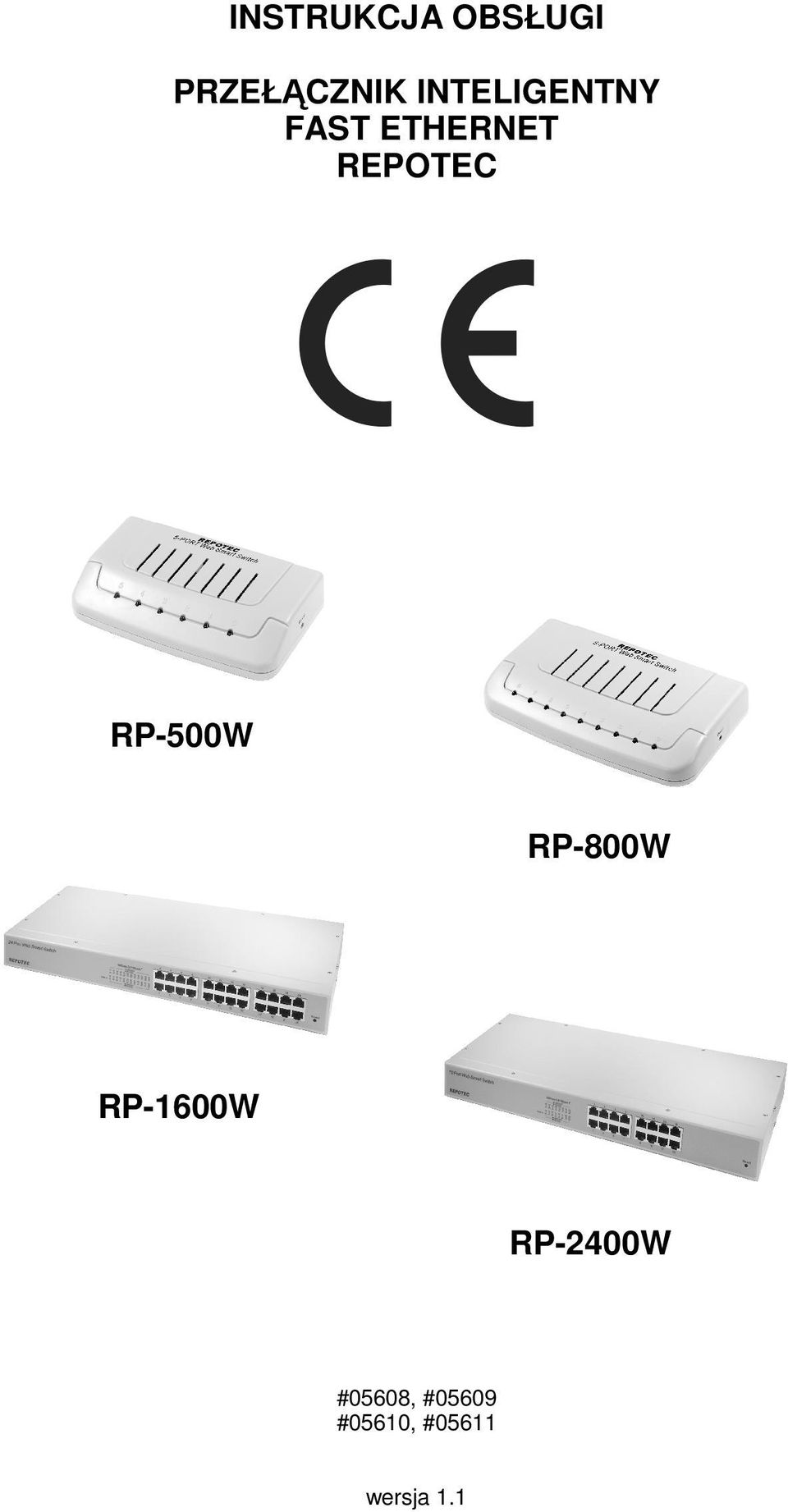 RP-500W RP-800W RP-1600W RP-2400W