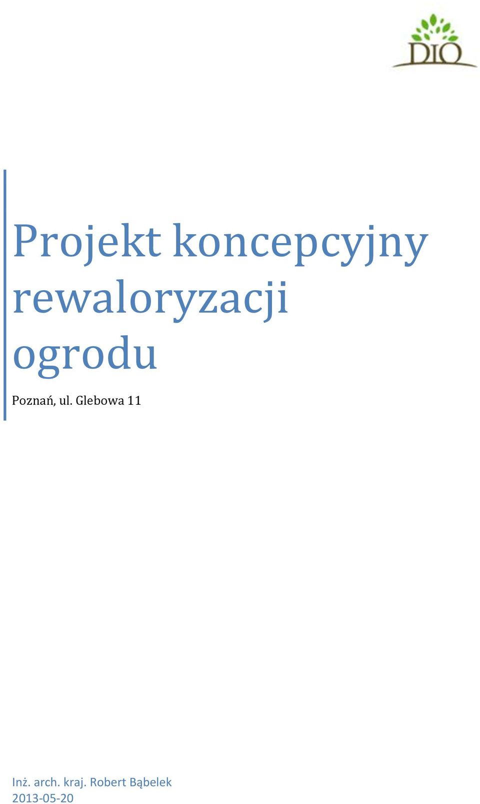 Poznań, ul. Glebowa 11 Inż.