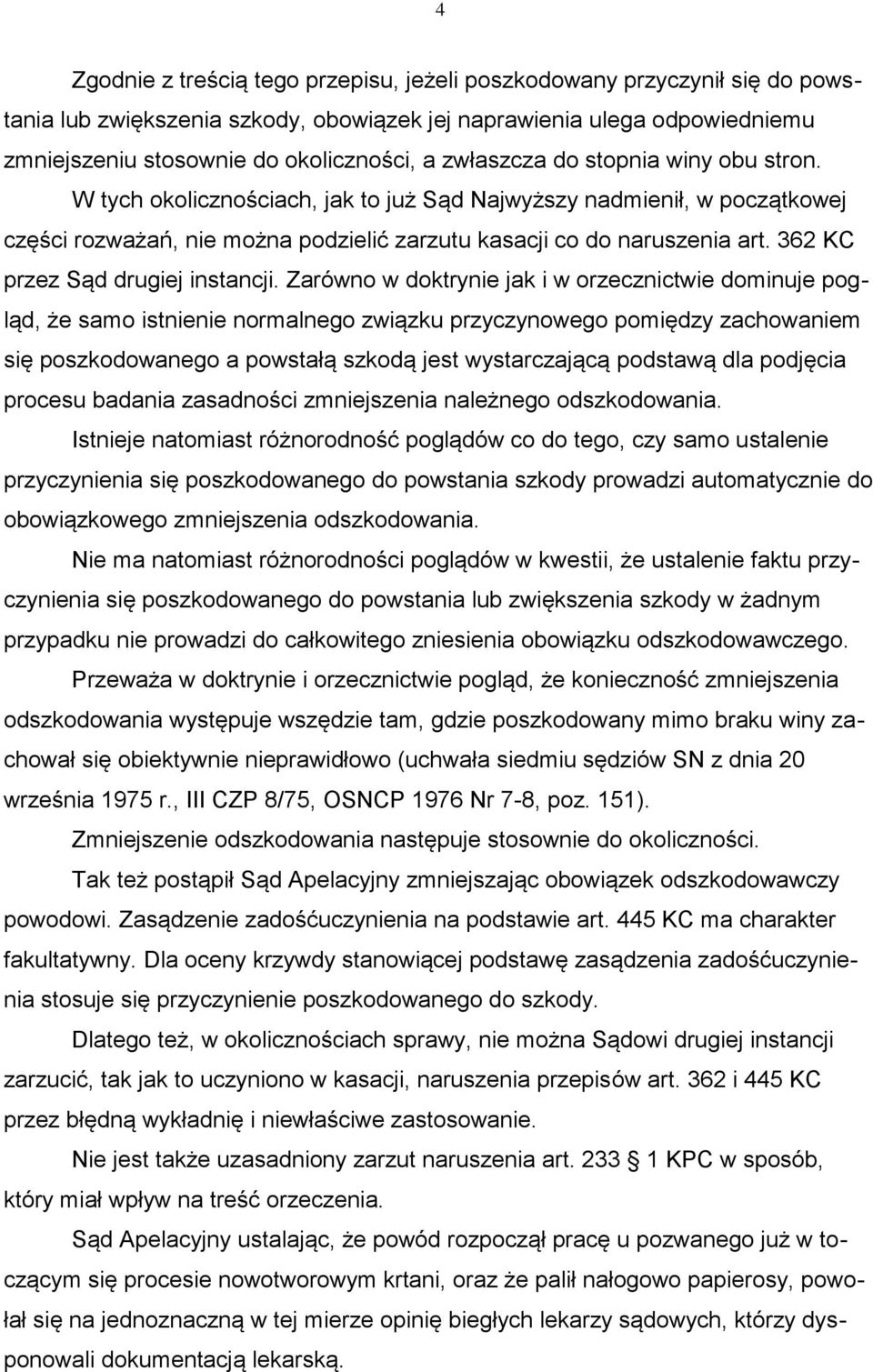 362 KC przez Sąd drugiej instancji.