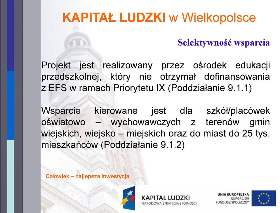 (Poddziałanie 9.1.