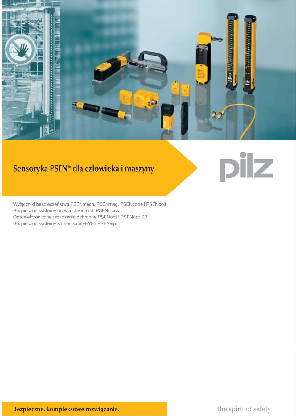 ochronnych PSENslock Optoelektroniczne urządzenia ochronne PSENopt i