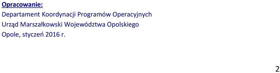 Operacyjnych Urząd