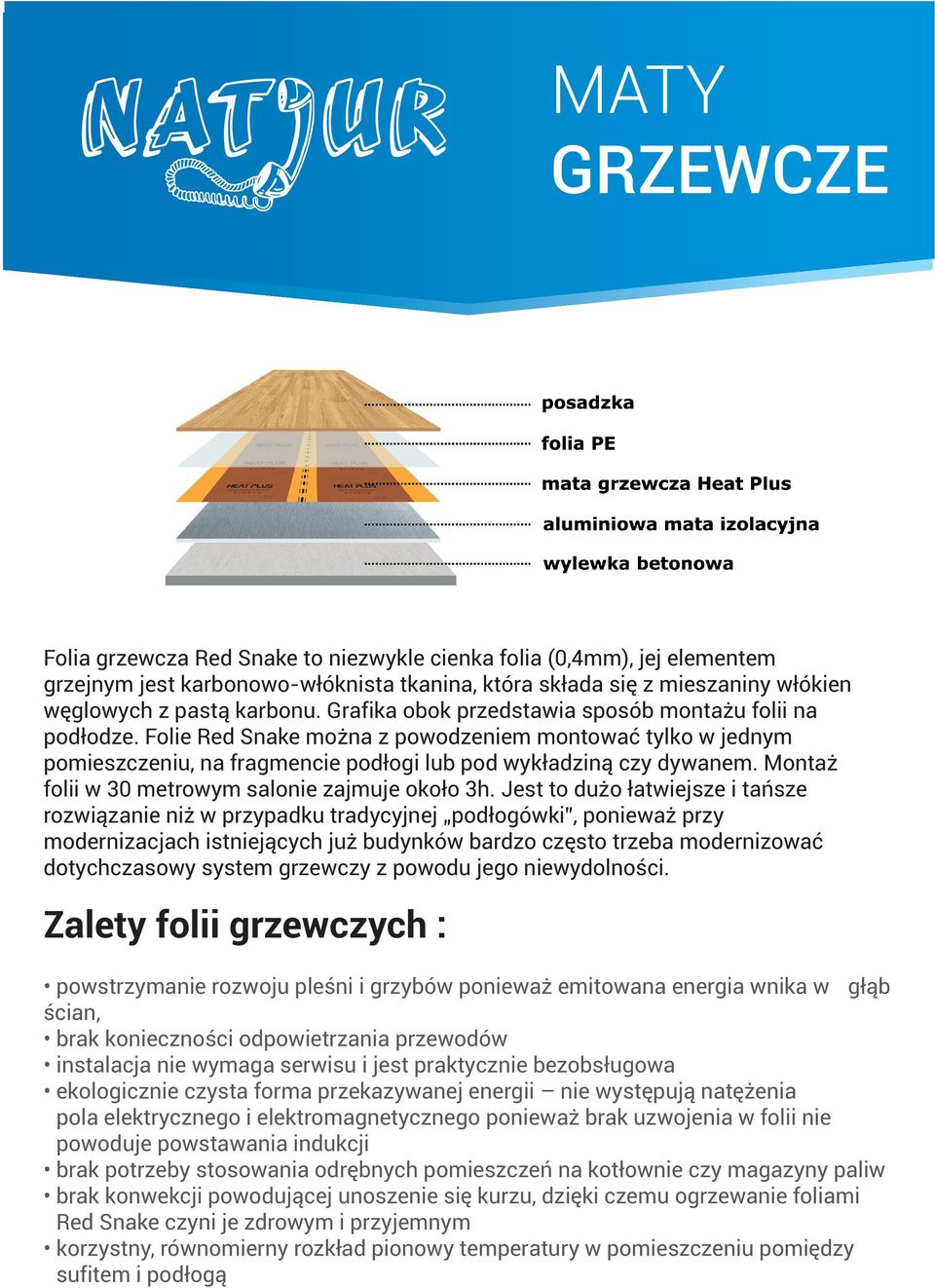 Monta folii w 30 metrowym salonie zajmuje oko³o 3h.