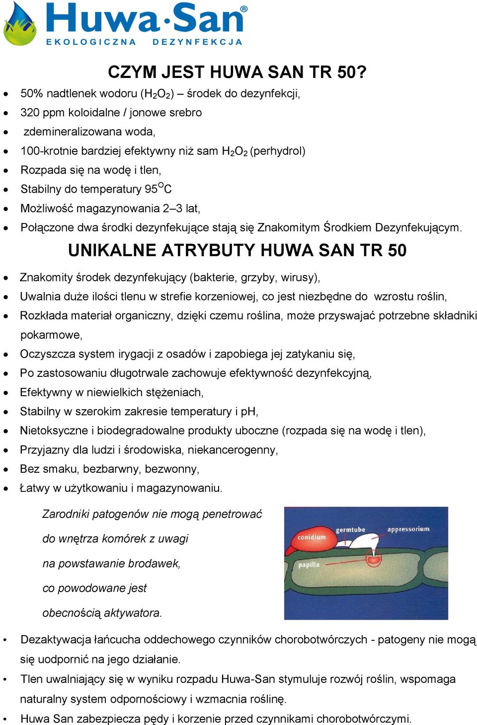 tlen, Stabilny do temperatury 95 O C Możliwość magazynowania 2 3 lat, Połączone dwa środki dezynfekujące stają się Znakomitym Środkiem Dezynfekującym.