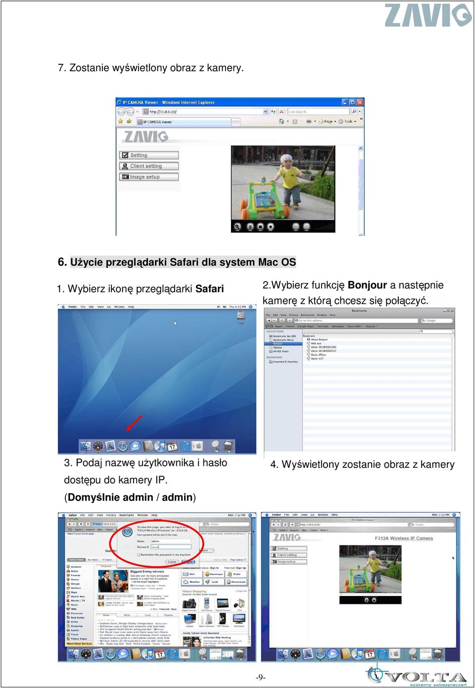 Wybierz ikonę przeglądarki Safari 2.