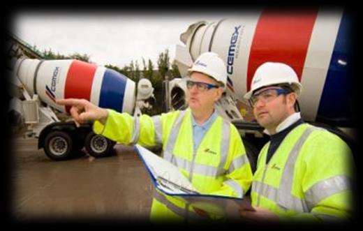 Obszary działania CEMEX w Polsce CEMENT BETON KRUSZYWA 2,3 mln ton cementu