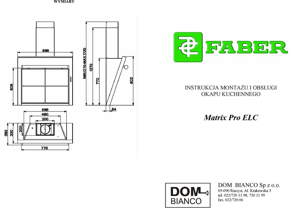 BIANCO Sp z o.o. 05-090 Raszyn, Al.
