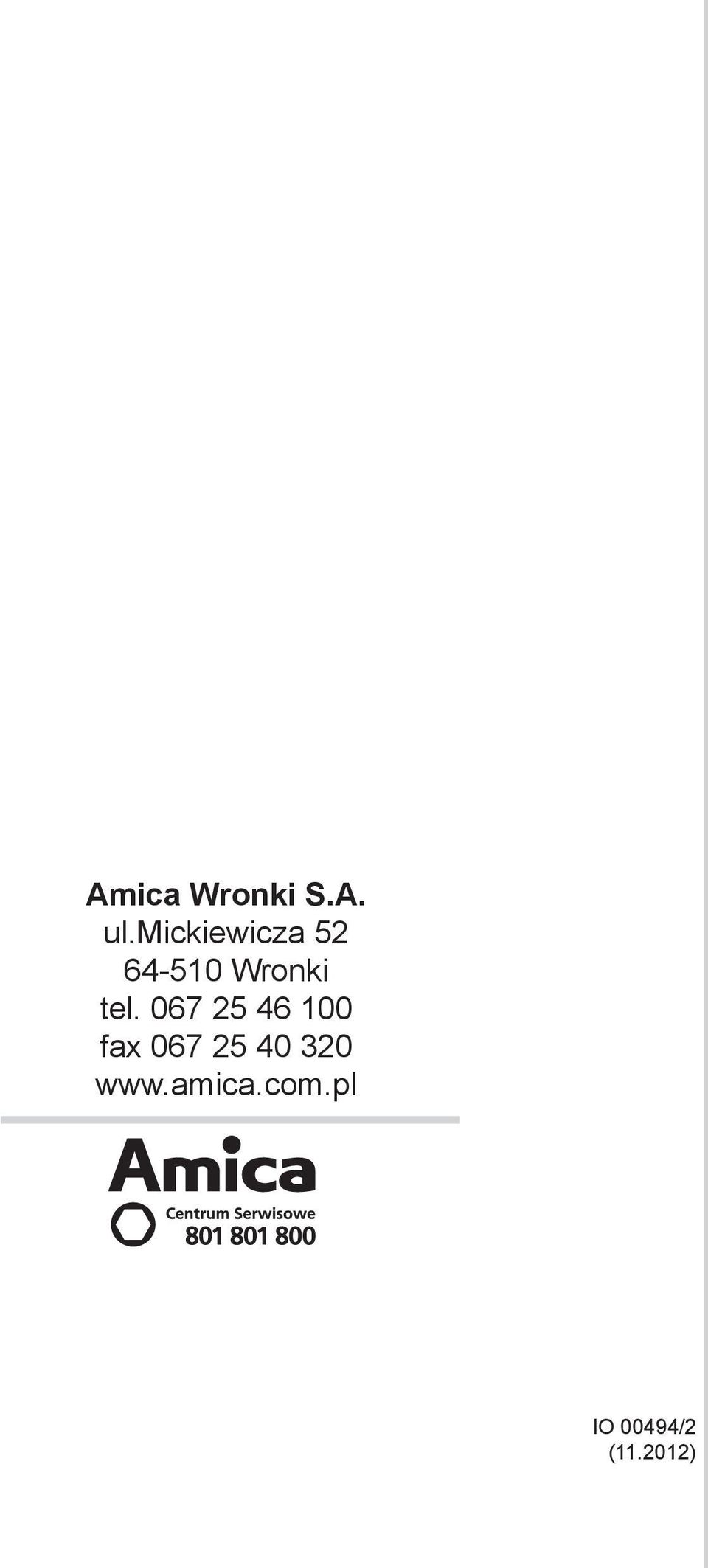 tel. 067 25 46 100 fax 067 25
