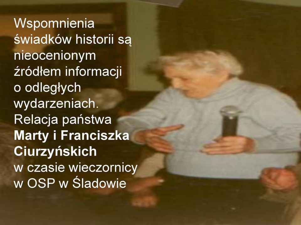 wydarzeniach.