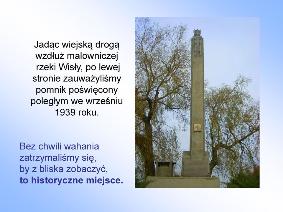 poległym we wrześniu 1939 roku.