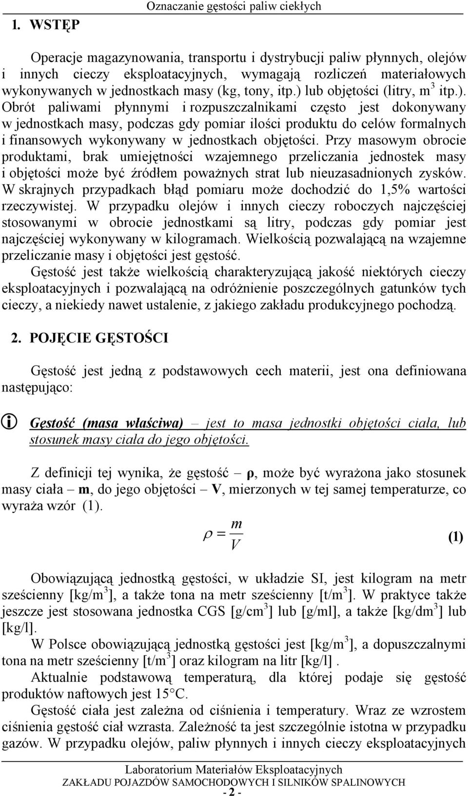 lub obj:to;ci (litry, m 3 itp.).
