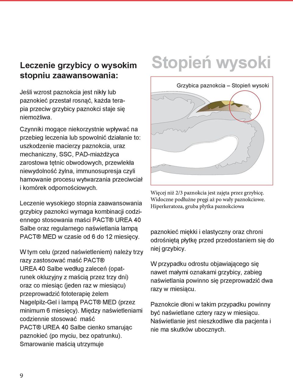 niewydolność żylna, immunosupresja czyli hamowanie procesu wytwarzania przeciwciał i komórek odpornościowych.