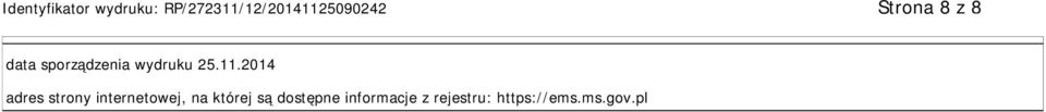 2014 adres strony internetowej, na