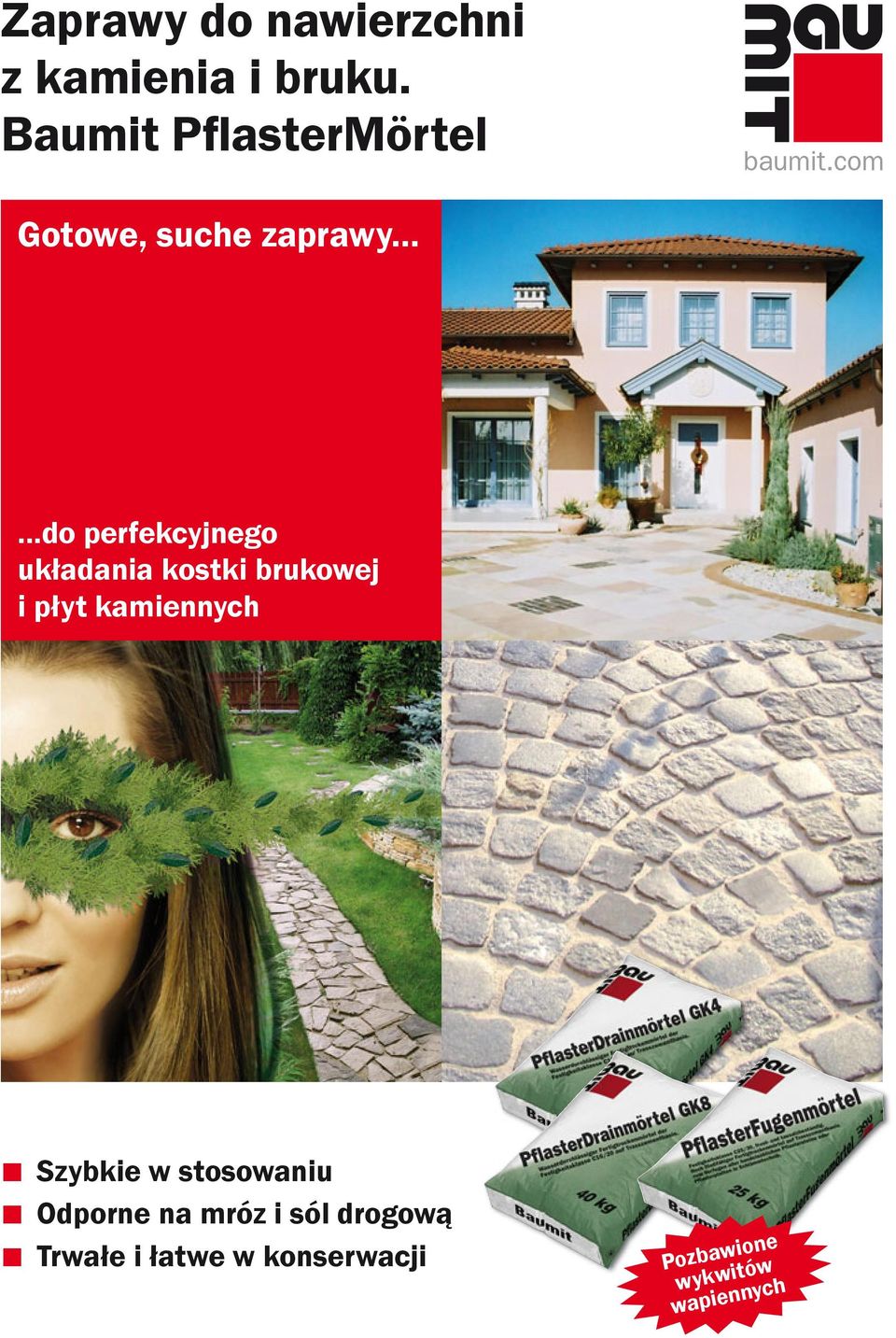 .....do perfekcyjnego układania kostki brukowej i płyt kamiennych