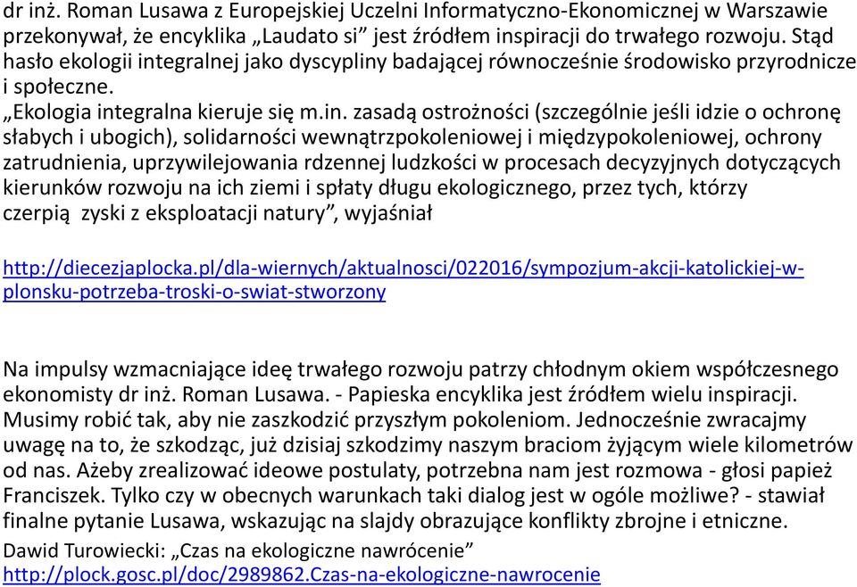 egralnej jako dyscypliny