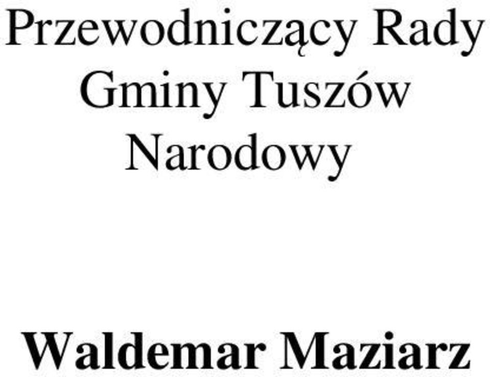 Tuszów