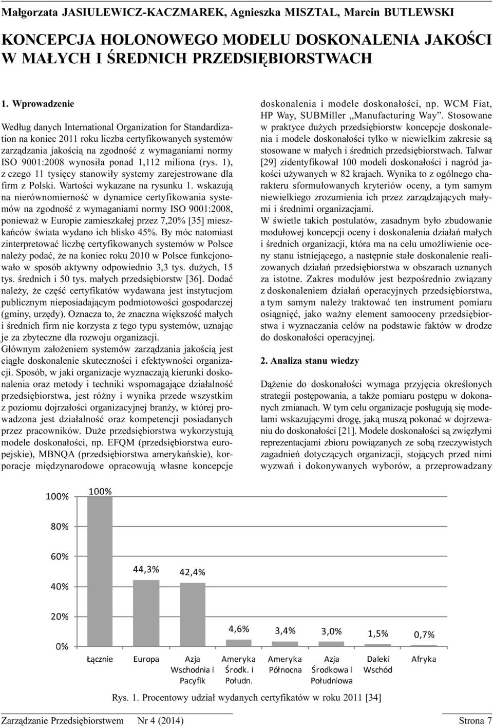 wynosi³a ponad 1,112 miliona (rys. 1), z czego 11 tysiêcy stanowi³y systemy zarejestrowane dla firm z Polski. Wartoœci wykazane na rysunku 1.