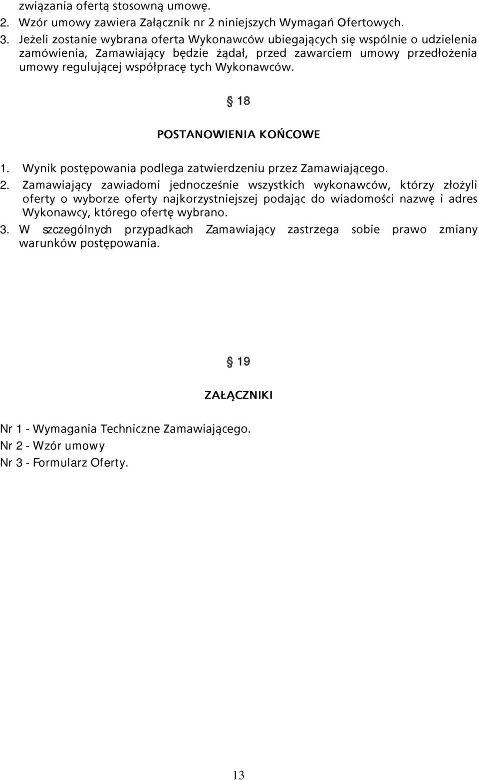 Nr 1 Nr 2 Wzór umowy