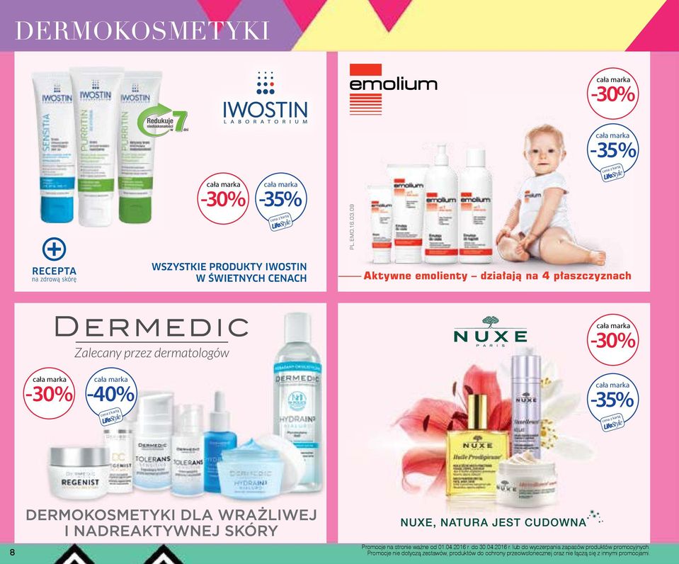 Promocje nie dotyczą zestawów, produktów do ochrony