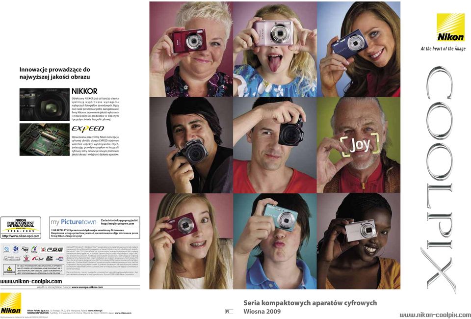Opracowana przez firmę Nikon koncepcja cyfrowej obróbki obrazu EXPEED obejmuje wszelkie aspekty wykonywania zdjęć, zwiastując prawdziwy przełom w fotografii cyfrowej, który zaowocuje nowym poziomem