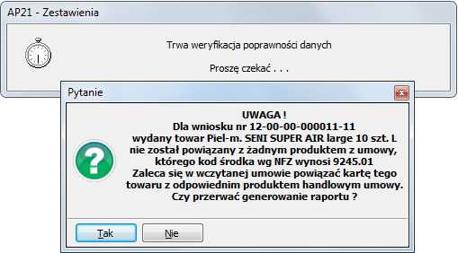 Rysunek 8. ZESTAWIENIE WNIOSKÓW NA ŚRODKI POMOCNICZE Po wybraniu funkcji [F10] Drukuj i wpisaniu numeru wniosku, pojawi się okno z możliwością wydruku noty. Wybieramy [F3] nota śląska. Rysunek 9.