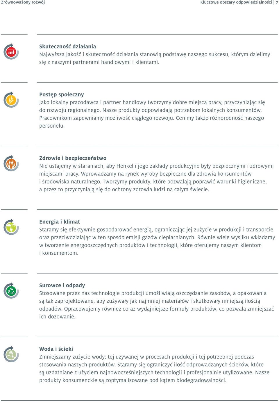 Nasze produkty odpowiadają potrzebom lokalnych konsumentów. Pracownikom zapewniamy możliwość ciągłego rozwoju. Cenimy także różnorodność naszego personelu.