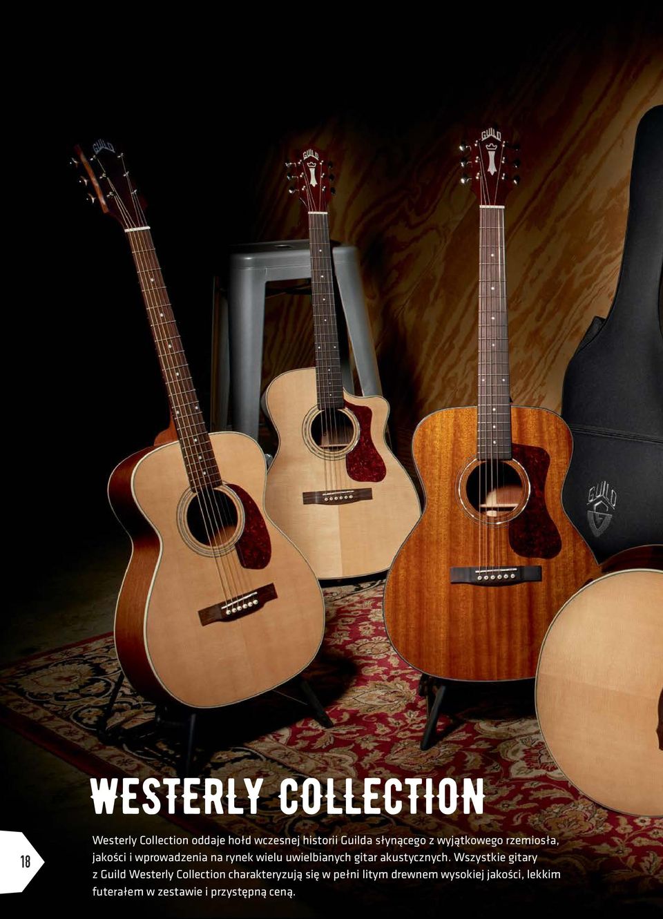 uwielbianych gitar akustycznych.