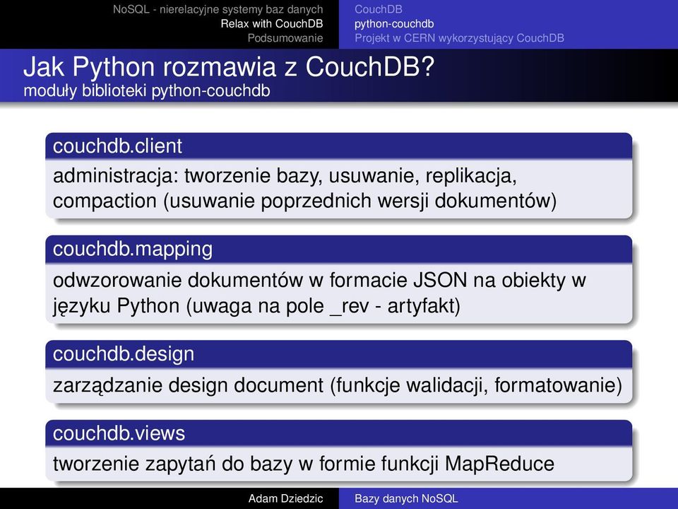 couchdb.