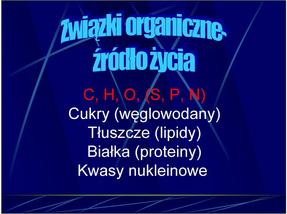 Tłuszcze (lipidy)