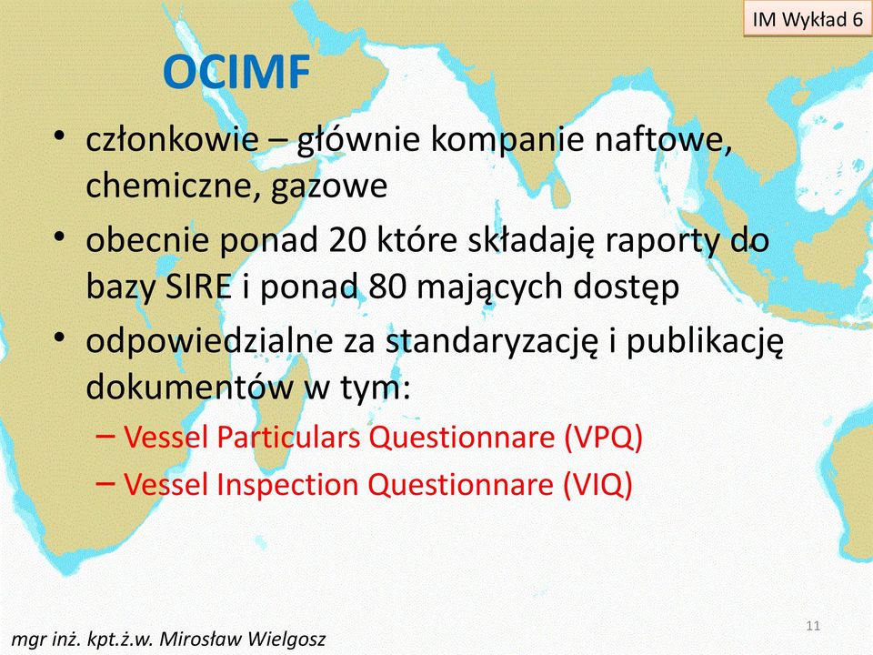 dostęp odpowiedzialne za standaryzację i publikację dokumentów w tym: