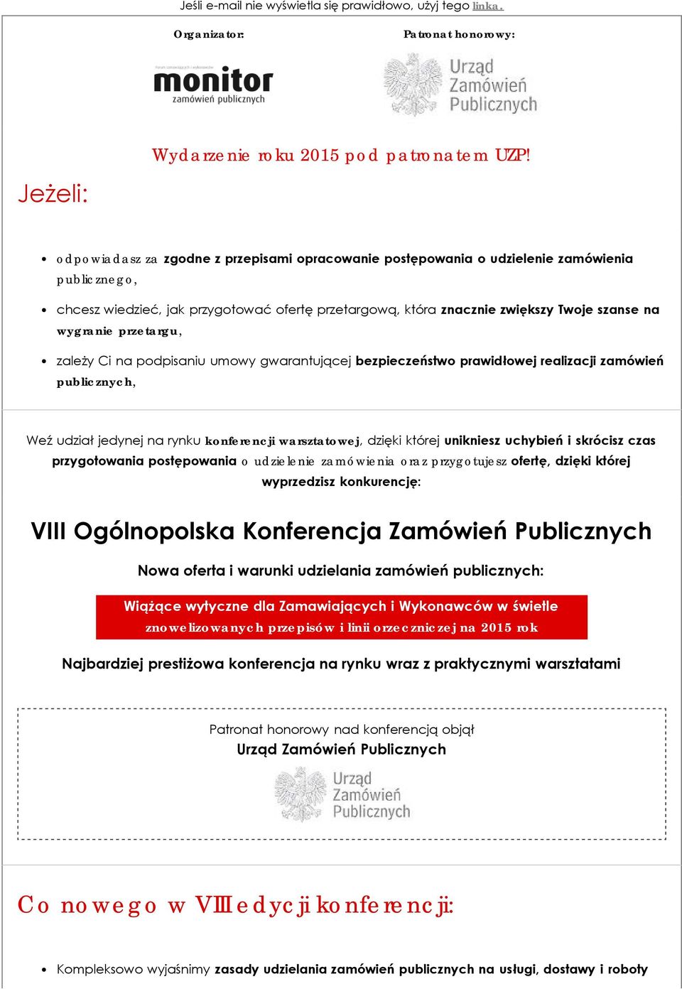 wygranie przetargu, zależy Ci na podpisaniu umowy gwarantującej bezpieczeństwo prawidłowej realizacji zamówień publicznych, Weź udział jedynej na rynku konferencji warsztatowej, dzięki której