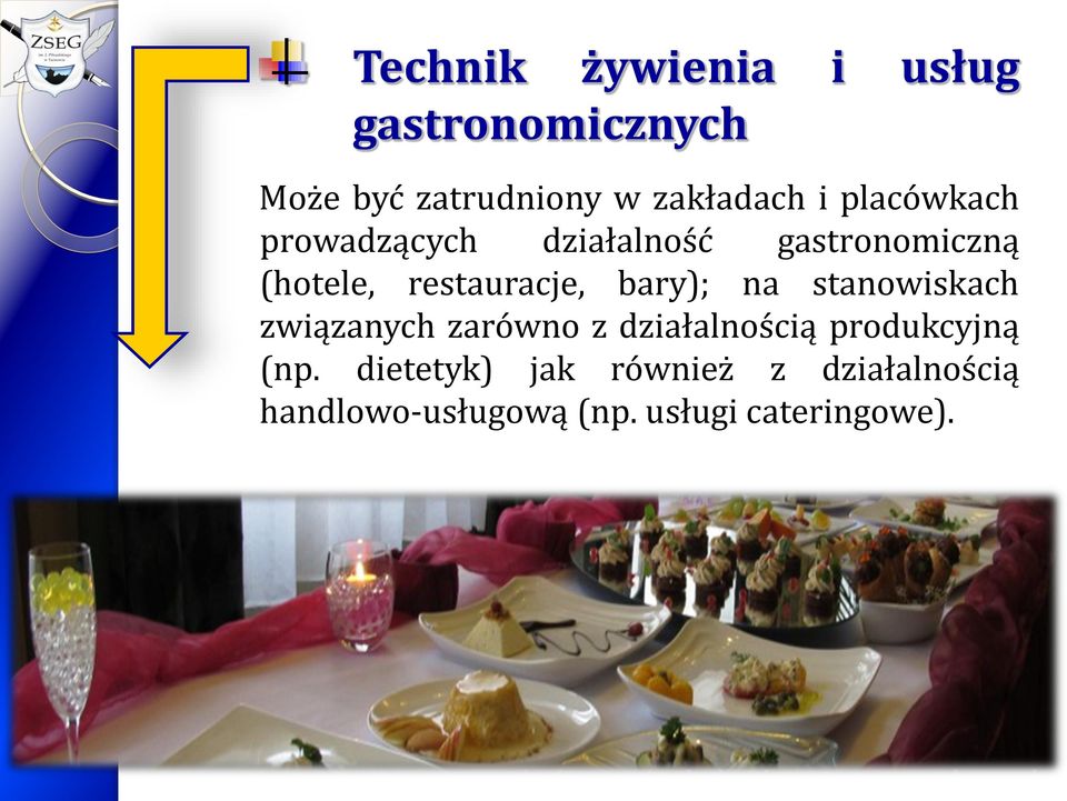 bary); na stanowiskach związanych zarówno z działalnością produkcyjną (np.