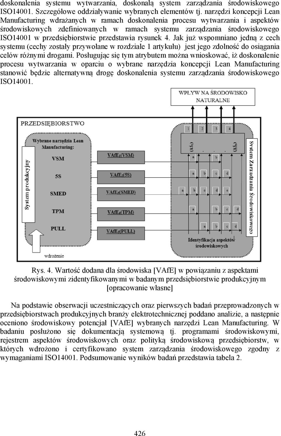 przedsiębiorstwie przedstawia rysunek 4. Jak już wspomniano jedną z cech systemu (cechy zostały przywołane w rozdziale 1 artykułu) jest jego zdolność do osiągania celów różnymi drogami.