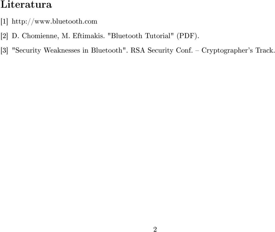 "Bluetooth Tutorial" (PDF).