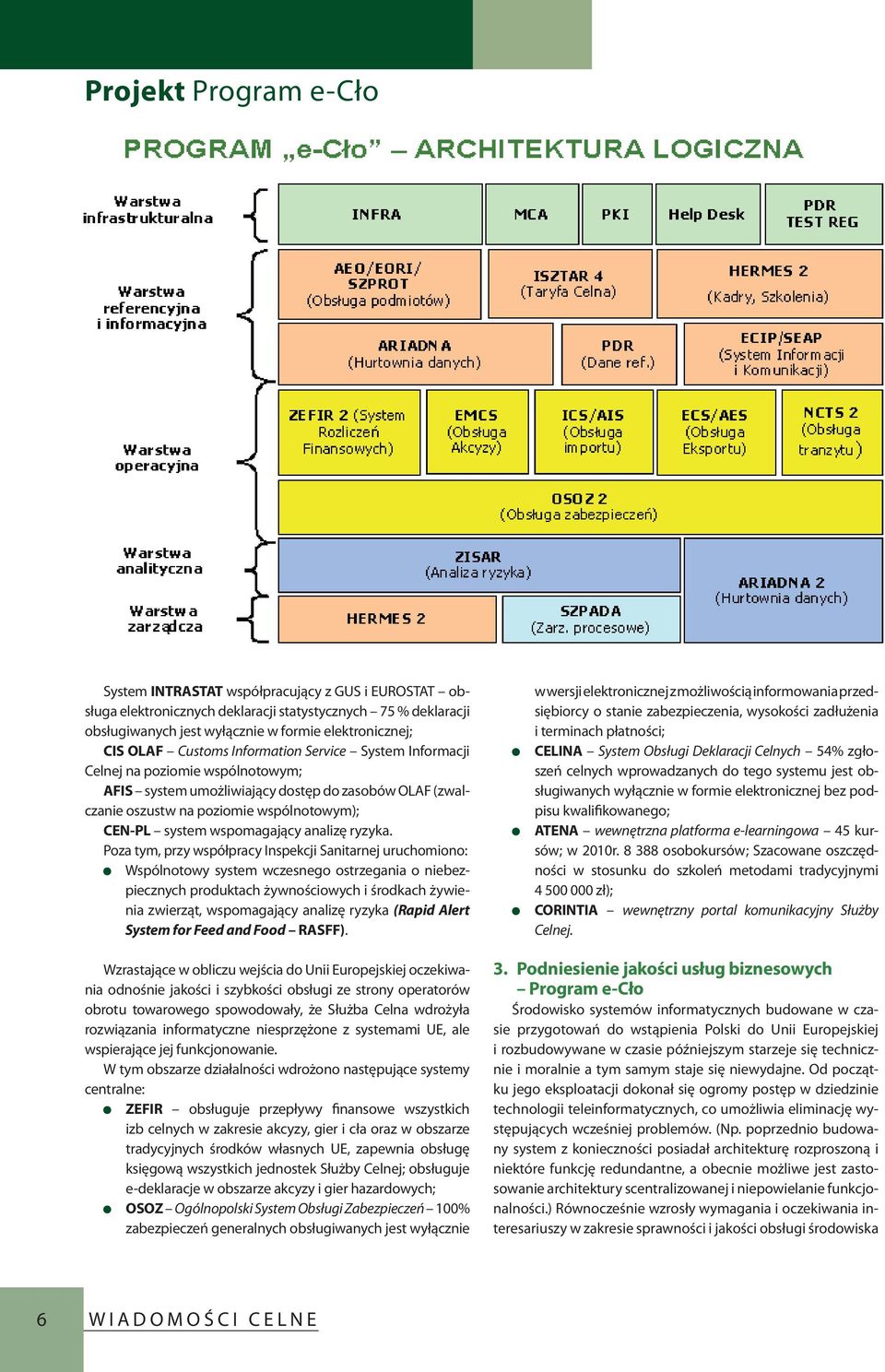 Poza tym, przy współpracy Inspekcji Sanitarnej uruchomiono: Wspólnotowy system wczesnego ostrzegania o niebezpiecznych produktach żywnościowych i środkach żywienia zwierząt, wspomagający analizę