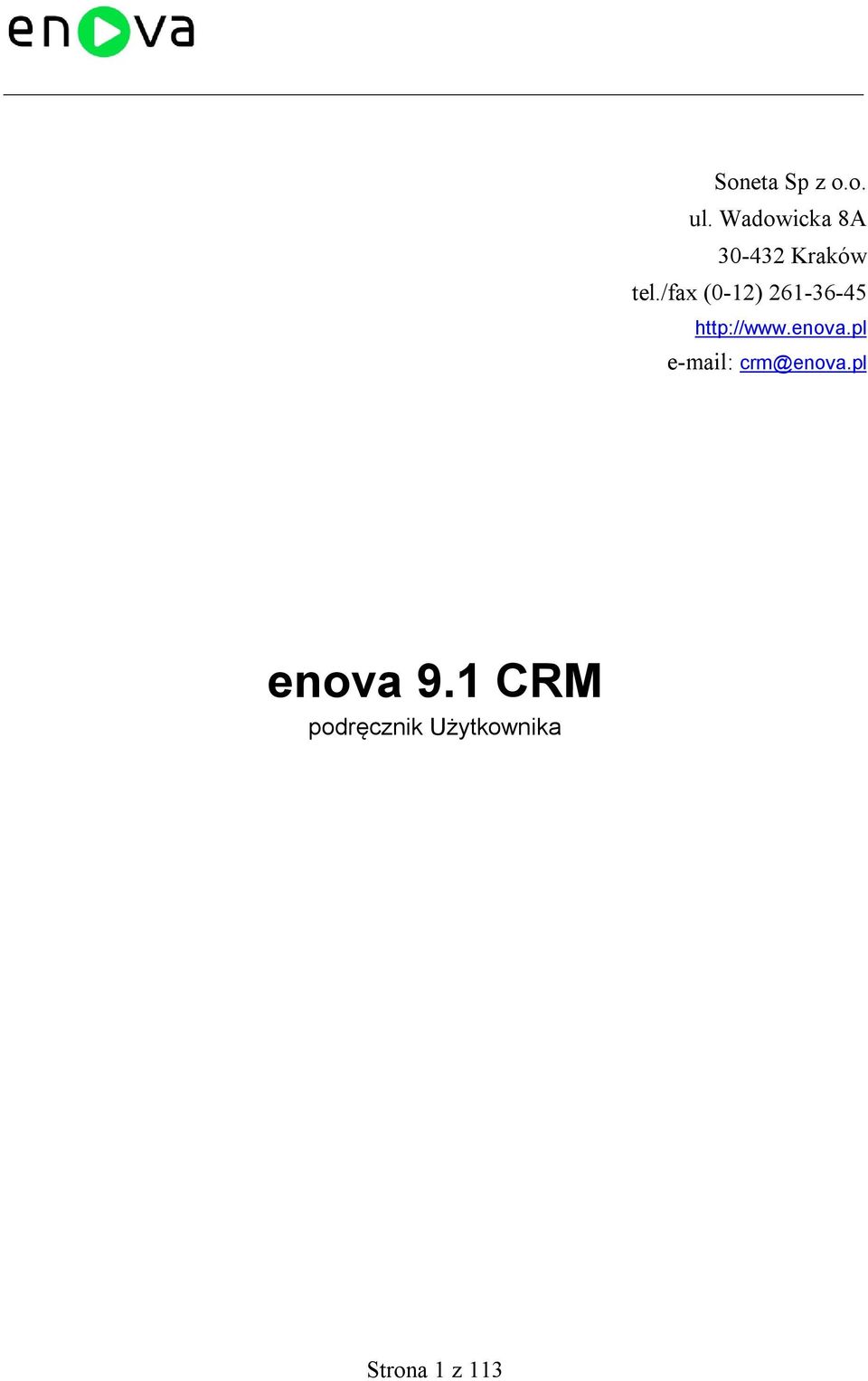 /fax (0-12) 261-36-45 http://www.enova.
