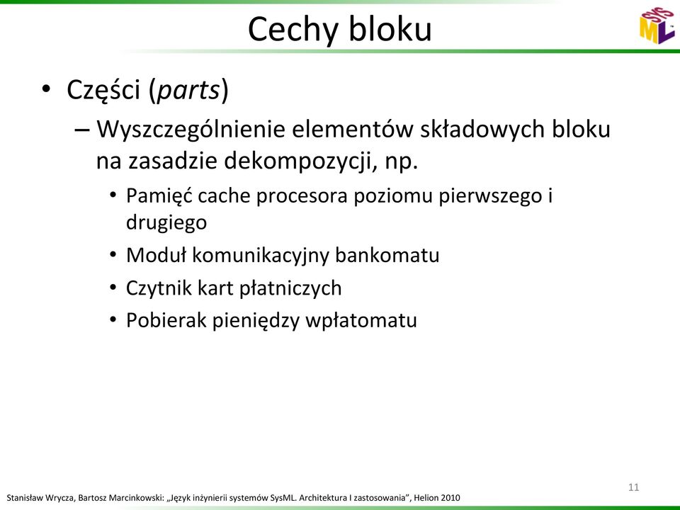 Pamięć cache procesora poziomu pierwszego i drugiego Moduł