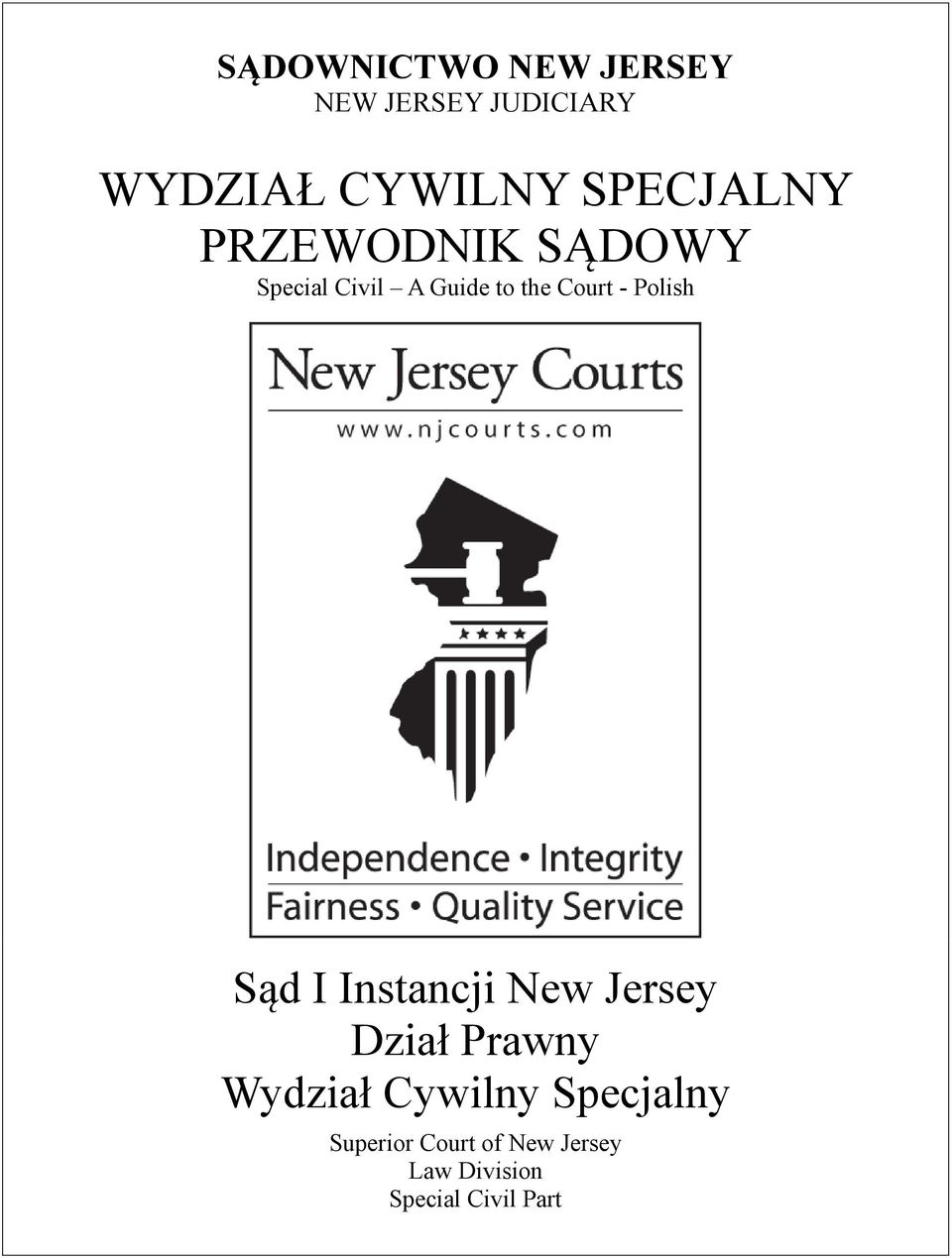 Polish Sąd I Instancji New Jersey Dział Prawny Wydział Cywilny