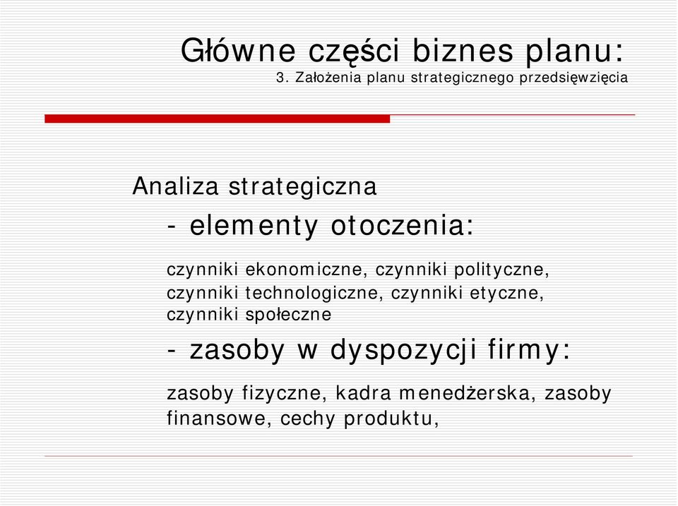 technologiczne, czynniki etyczne, czynniki społeczne - zasoby w