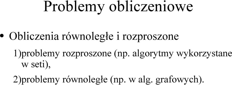 rozproszone (np.