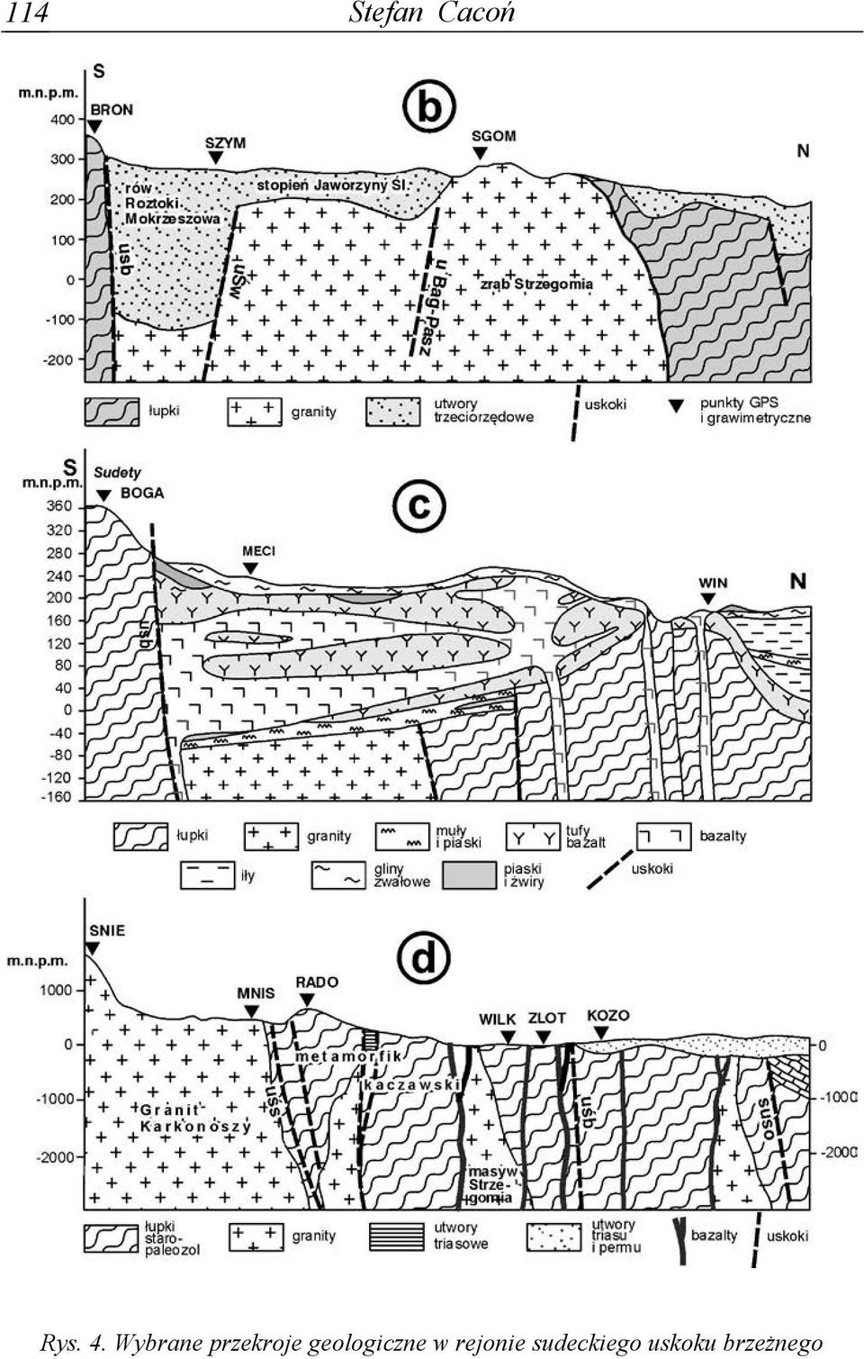 geologiczne w rejonie