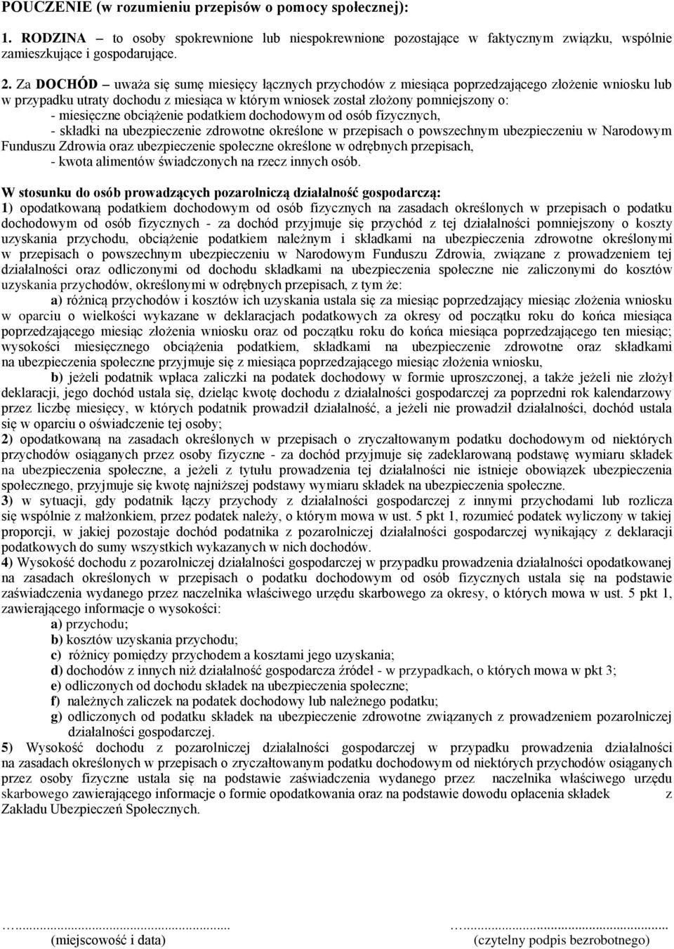 miesięczne obciążenie podatkiem dochodowym od osób fizycznych, - składki na ubezpieczenie zdrowotne określone w przepisach o powszechnym ubezpieczeniu w Narodowym Funduszu Zdrowia oraz ubezpieczenie