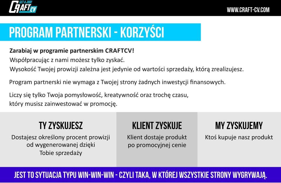 Liczy się tylko Twoja pomysłowość, kreatywność oraz trochę czasu, który musisz zainwestować w promocję.