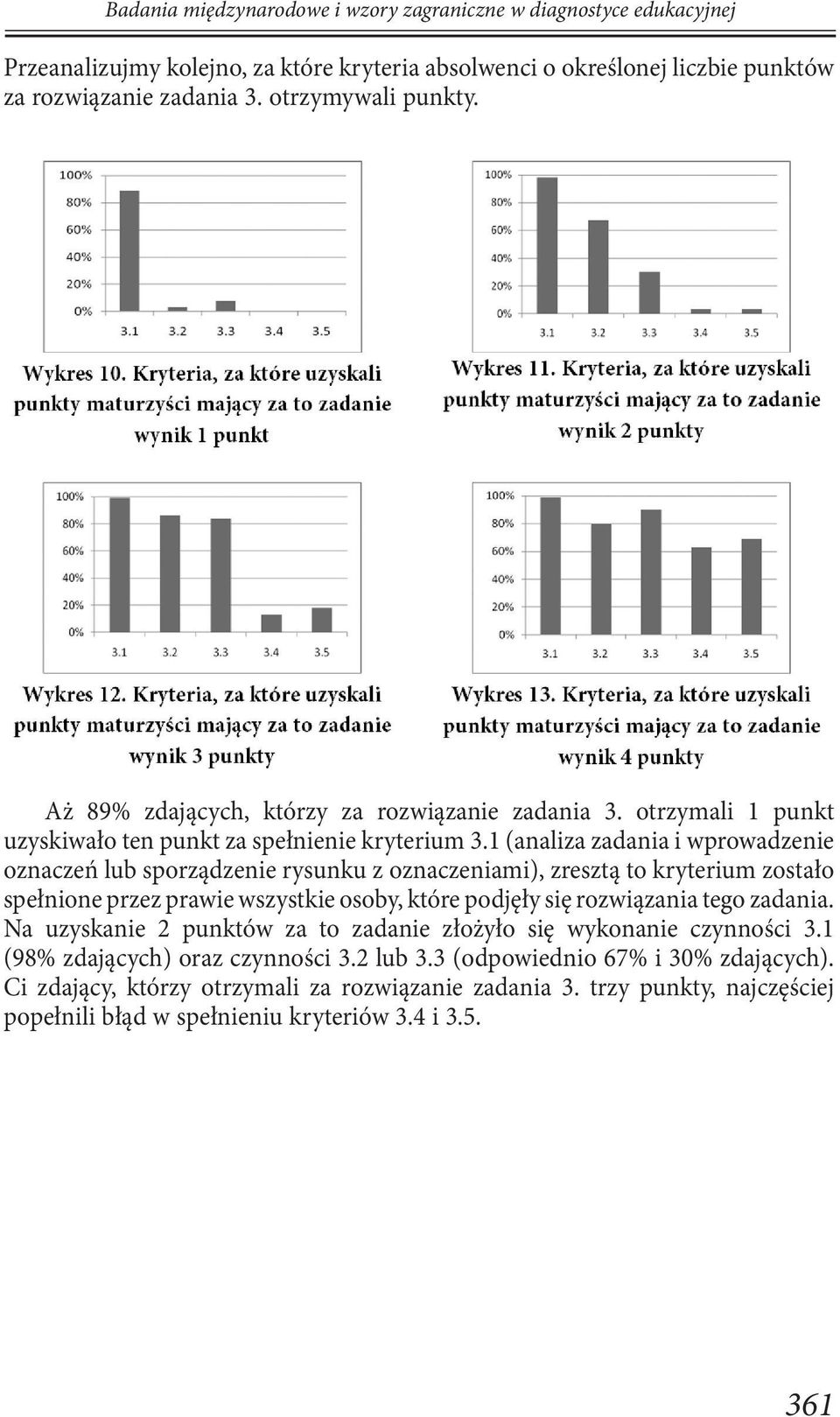 1 (analiza zadania i wprowadzenie oznaczeń lub sporządzenie rysunku z oznaczeniami), zresztą to kryterium zostało spełnione przez prawie wszystkie osoby, które podjęły się rozwiązania tego zadania.