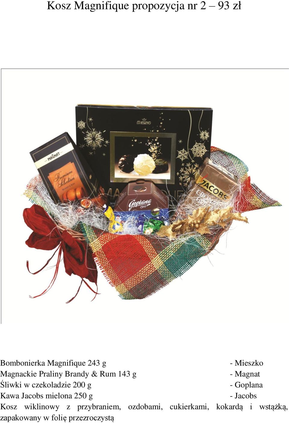 Praliny Brandy & Rum 143 g - Magnat Śliwki w