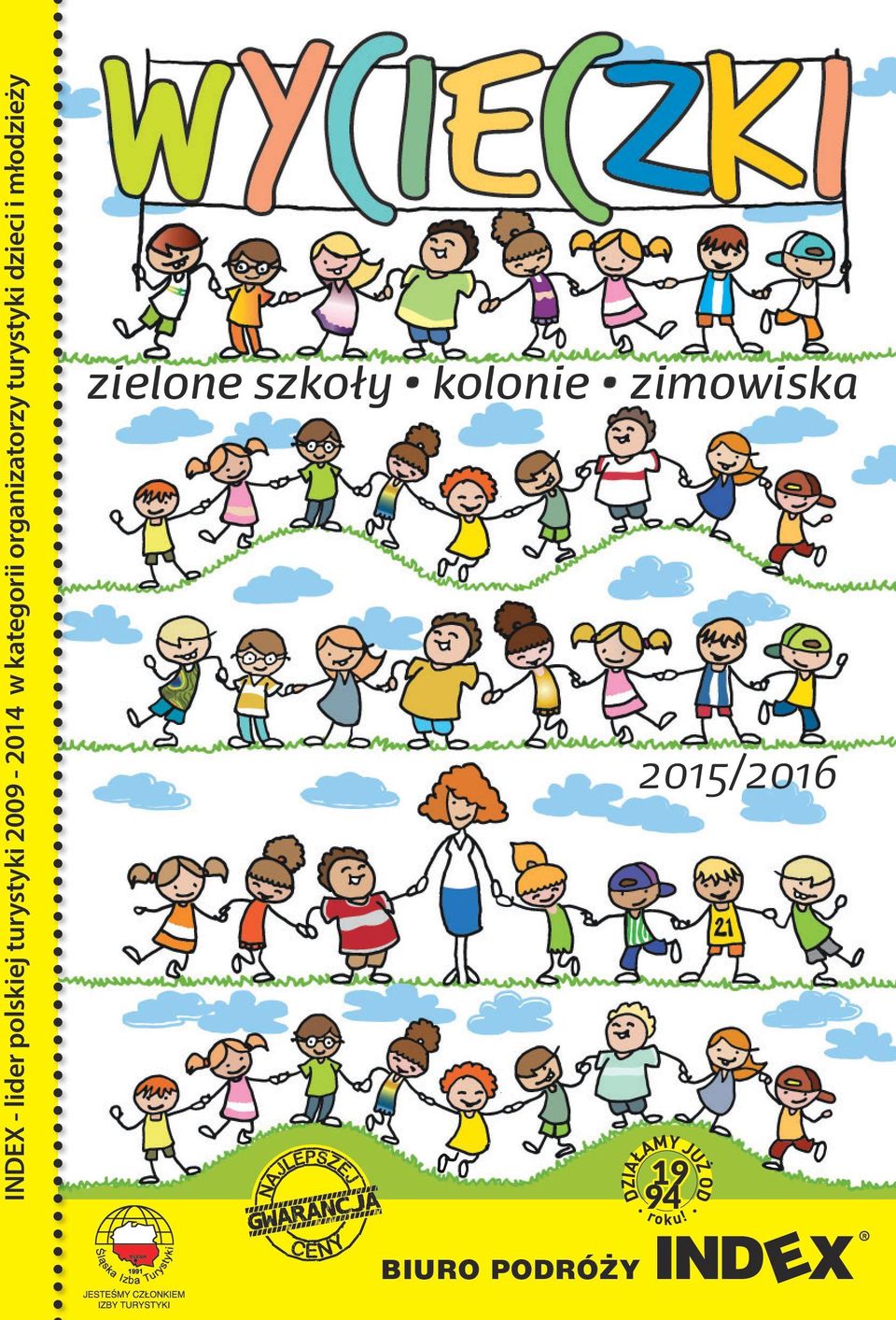 turystyki dzieci i młodzieży zielone