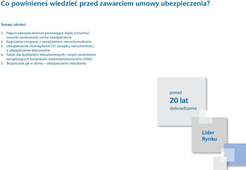 Zagrożenia związane z zarządzaniem nieruchomościami 3.