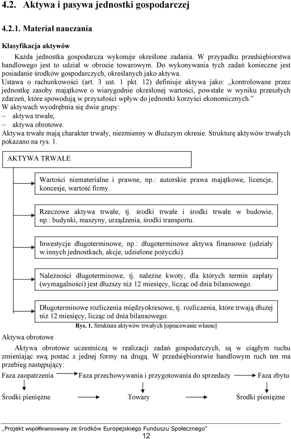 Ustawa o rachunkowości (art. 3 ust. 1 pkt.